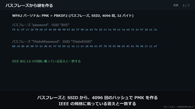無線 LAN のセキュリティ の動画のワンシーン