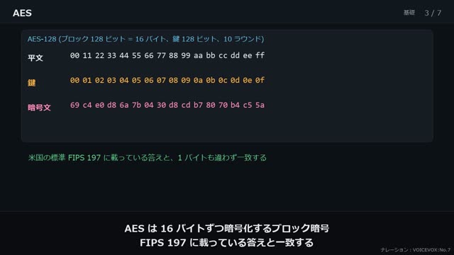 共通鍵暗号 の動画のワンシーン